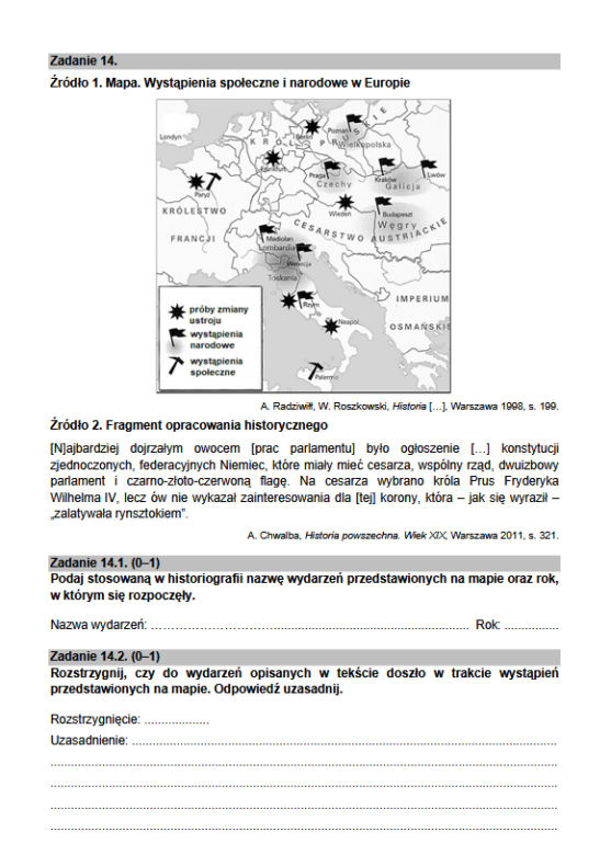 Matura 2021 historia rozszerzona  