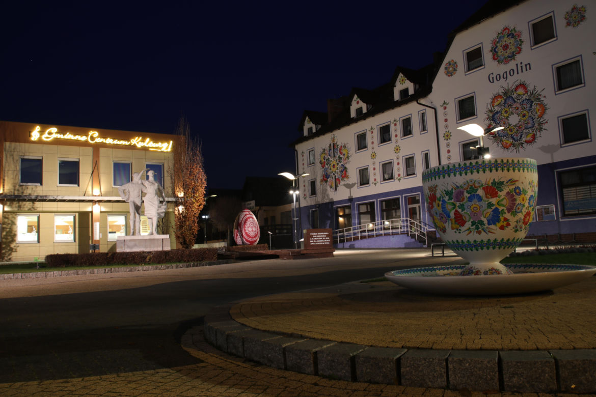 Centrum miasta w Gogolinie