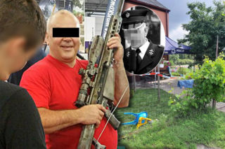 Mściwy kucharz zastrzelił sołtysa. Idź, zobacz, jak wygląda twój tatuś