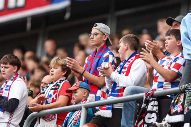 Górnik Zabrze - Lech Poznań: Zdjęcia kibiców i zawodników z meczu 8. kolejki PKO BP Ekstraklasy