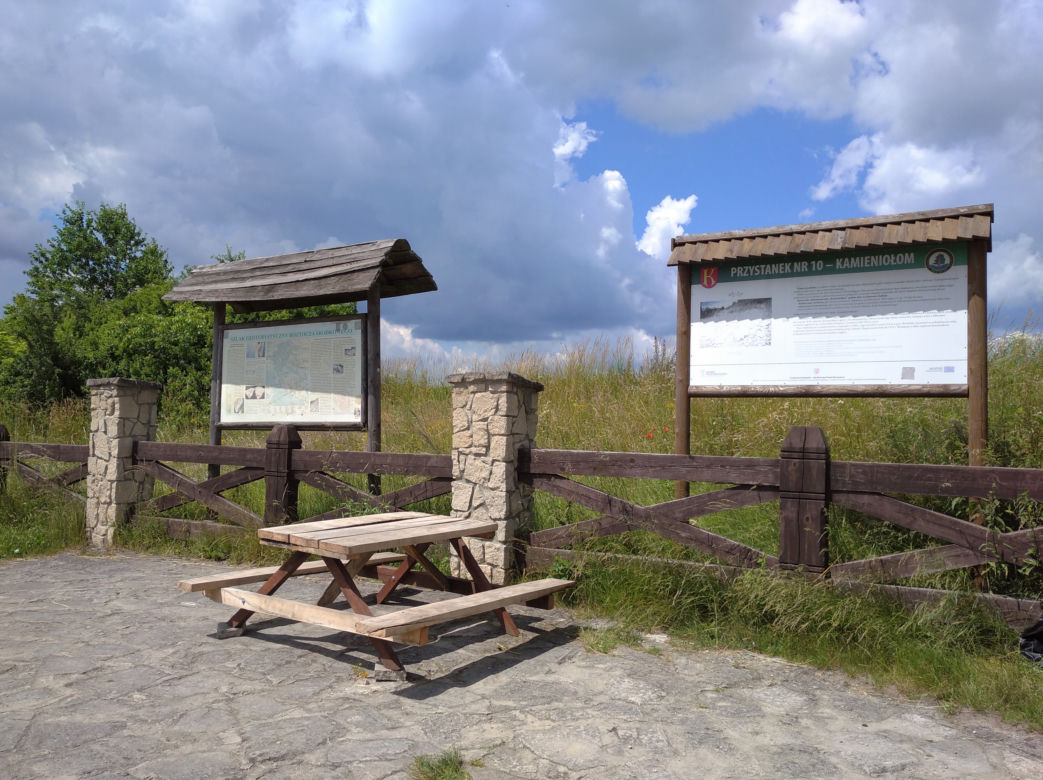 Kamieniołom z basztą widokową w Krasnobrodzie