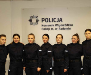 Ślubowanie nowych policjantów w Radomiu