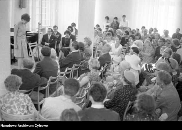 Spotkanie artystów w Instytucie Polsko-Radzieckim