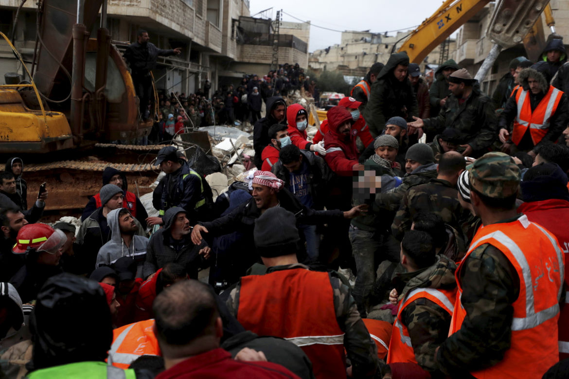 Trzęsienie ziemi w Trucji i Syrii
