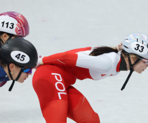 Wypadek Kamili Sellier w short tracku