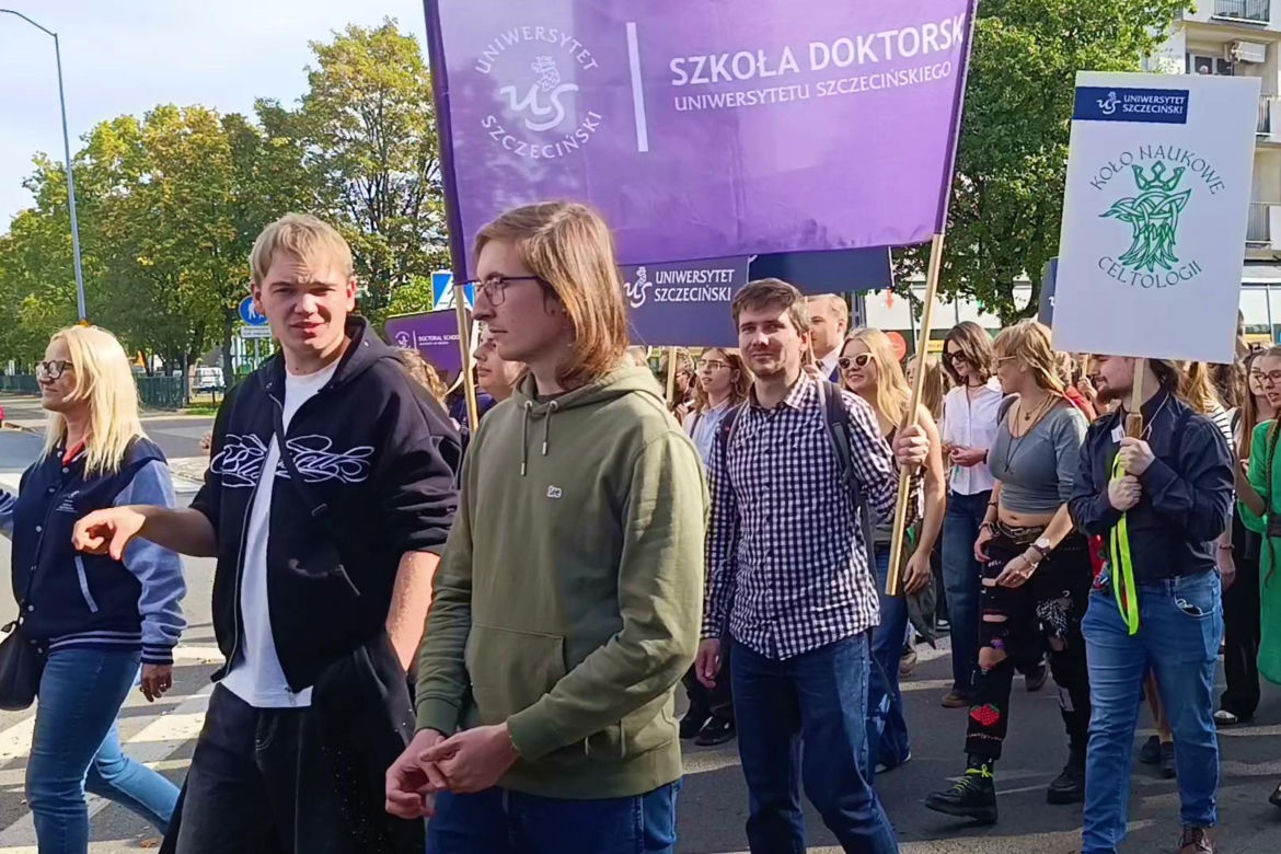 "Spacerek na uniwerek" w Szczecinie