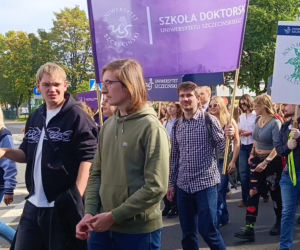 Spacerek na uniwerek w Szczecinie