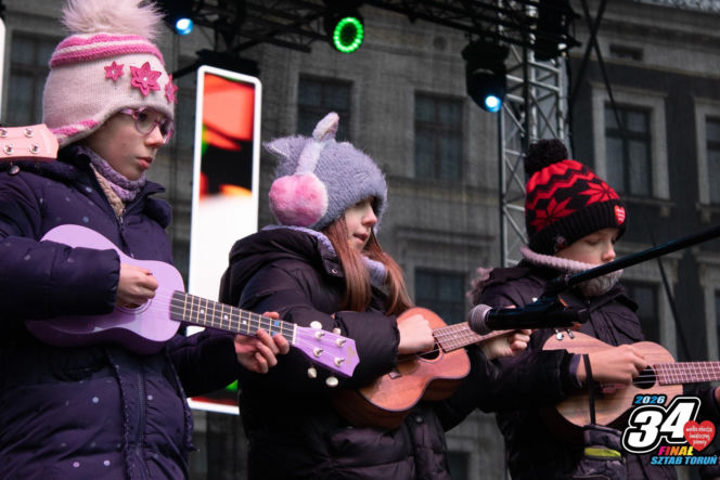 34. Finał Wielkiej Orkiestry Świątecznej Pomocy w Toruniu. Zdjęcia ze starówki