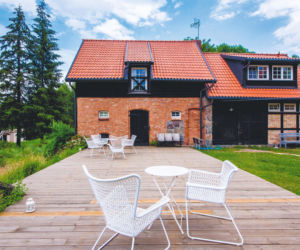 Dom w poniemieckiej szkole na Mazurach