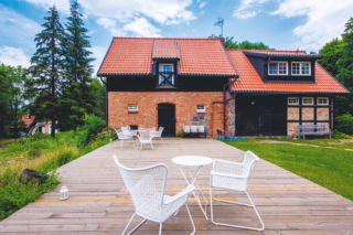 Dom w poniemieckiej szkole na Mazurach