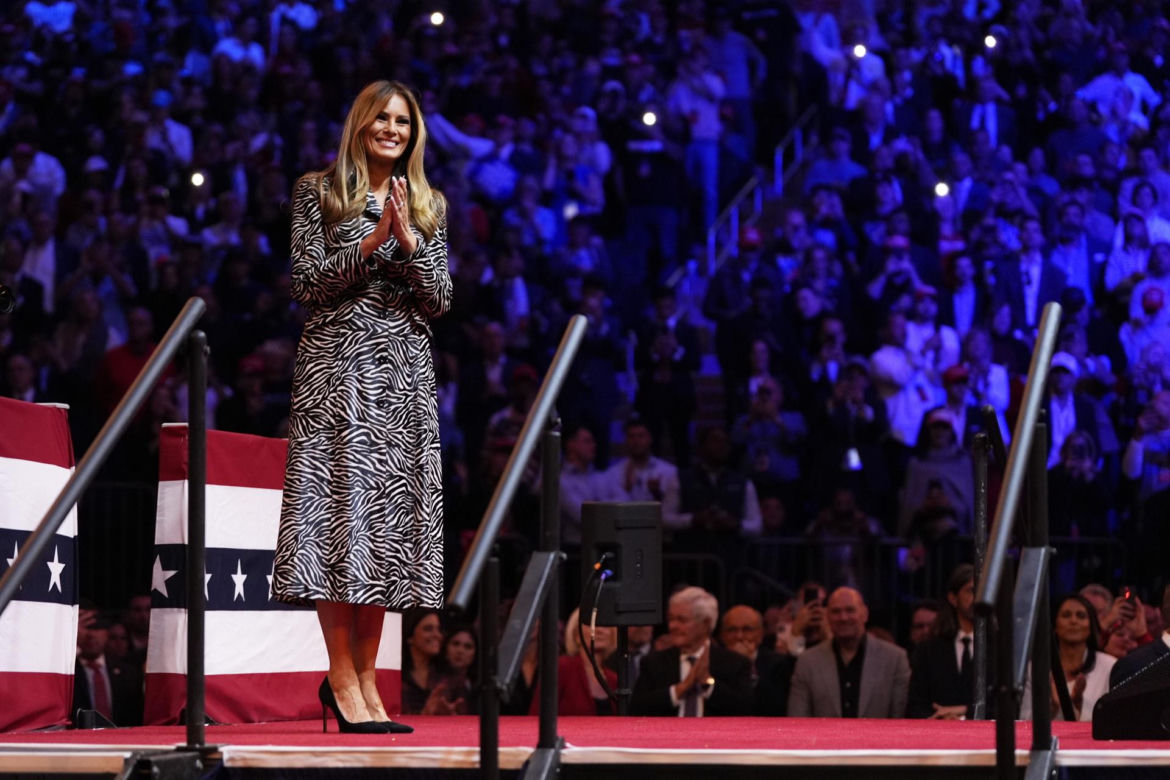 Taki styl ma Melania Trump