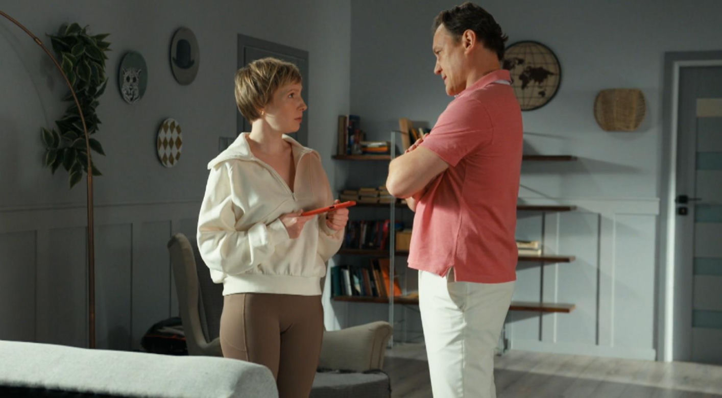 Barwy szczęścia odc. 3101. Robert Stefaniak (Paweł Ławrynowicz), Sonia (Weronika Nockowska)