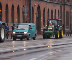 Strajk rolników w Bydgoszczy [ZDJĘIA]