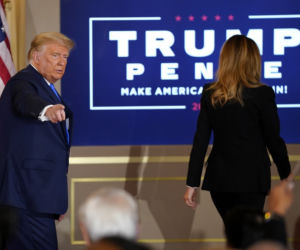 Melania już ucieka od Trumpa