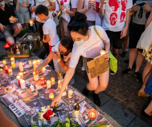 Kraków solidarny z Białorusią