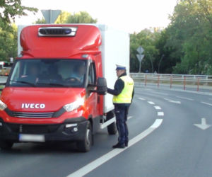 Trzeźwy Poranek w woj. podlaskim. Policjanci sprawdzali trzeźwość kierowców