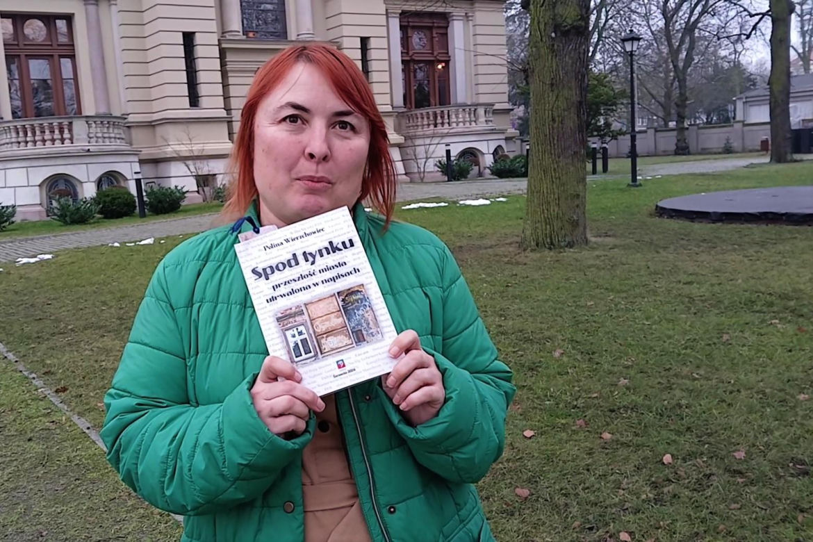 Premiera książki Poliny Wierzchowiec "Spod tynku. Przeszłość miasta utrwalona w napisach"