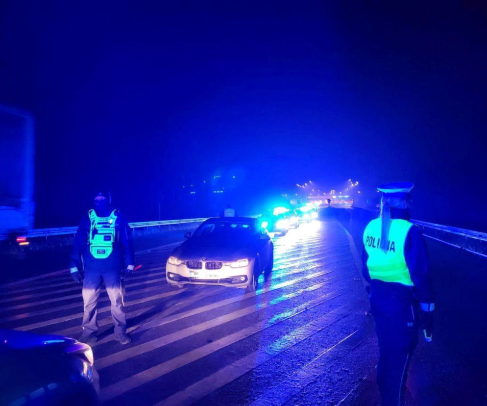 Policjanci z Grudziądza sprawdzali trzeźwość na autostradzie. Jeden kierowca stracił prawko! 