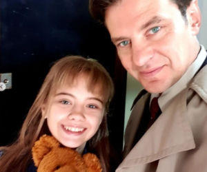 Stulecie Winnych 4 sezon: Adam Komornicki (Marcin Kwaśny), Małgosia (Zofia Stafiej)