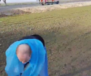 Chersoń. Rosjanie wysadzili ambulas, podczas gdy medycy ratowali człowieka