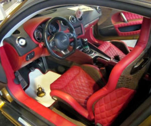 Zmasakrowane Audi TT Louis Vuitton
