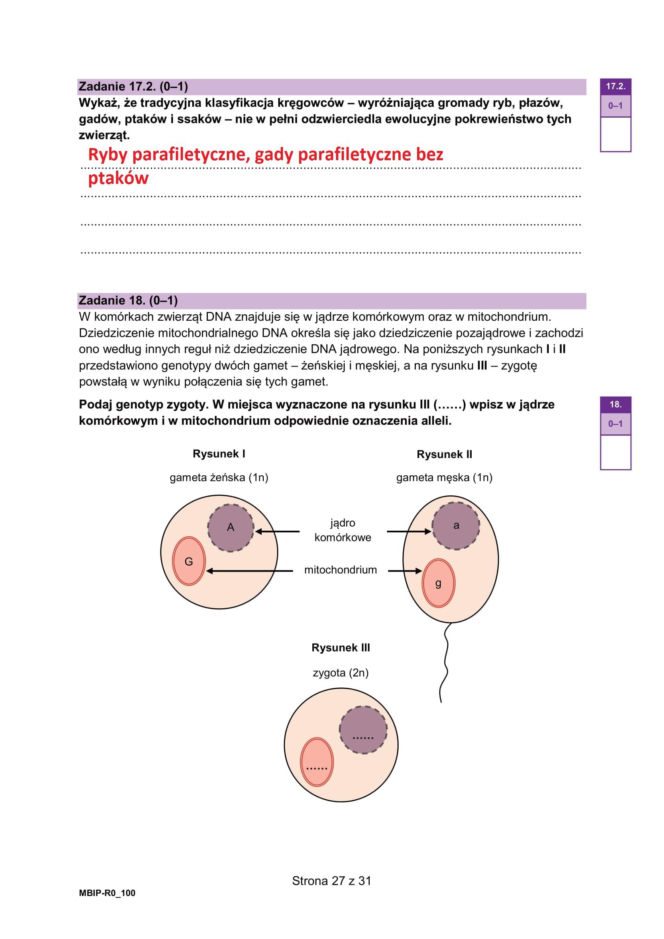 Matura próbna 2026 - biologia. Wszystkie odpowiedzi do arkusza CKE z biologii 14.01.2026