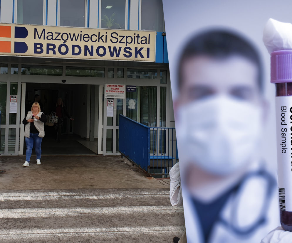 Koronawirus w szpitalu Bródnowskim