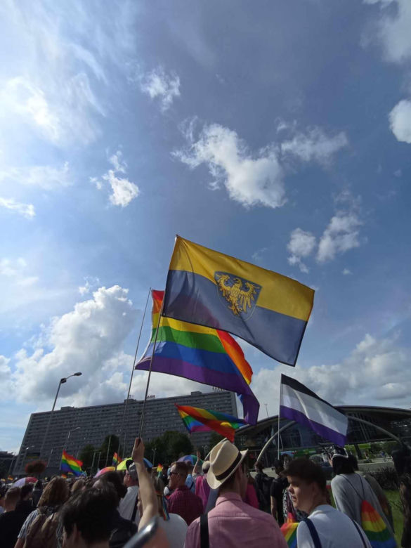 Marsz Równości w Katowicach przeszedł przez centrum miasta