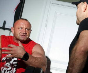 Mariusz Pudzianowski i Karol Nawrocki