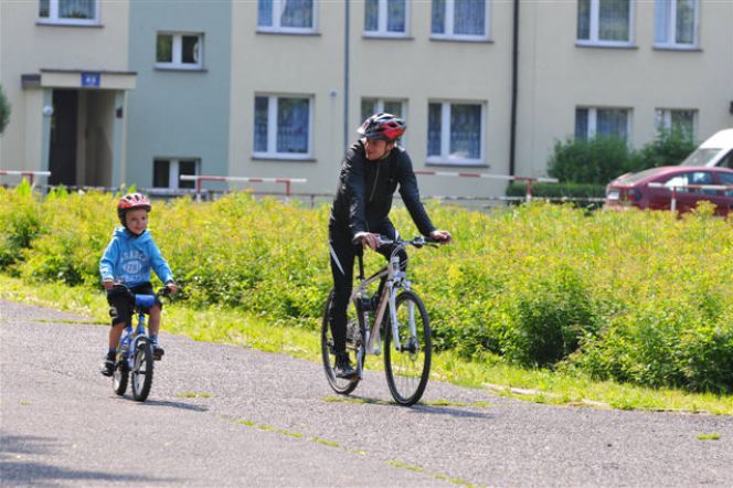 Klan Kupichów na rowerach