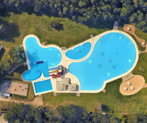 Szczecin w szczególe według Google Earth