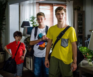 Rodzinka.pl. Kacper (Mateusz Pawłowski), Kuba (Adam Zdrójkowski), Tomek (Maciej Musiał)
