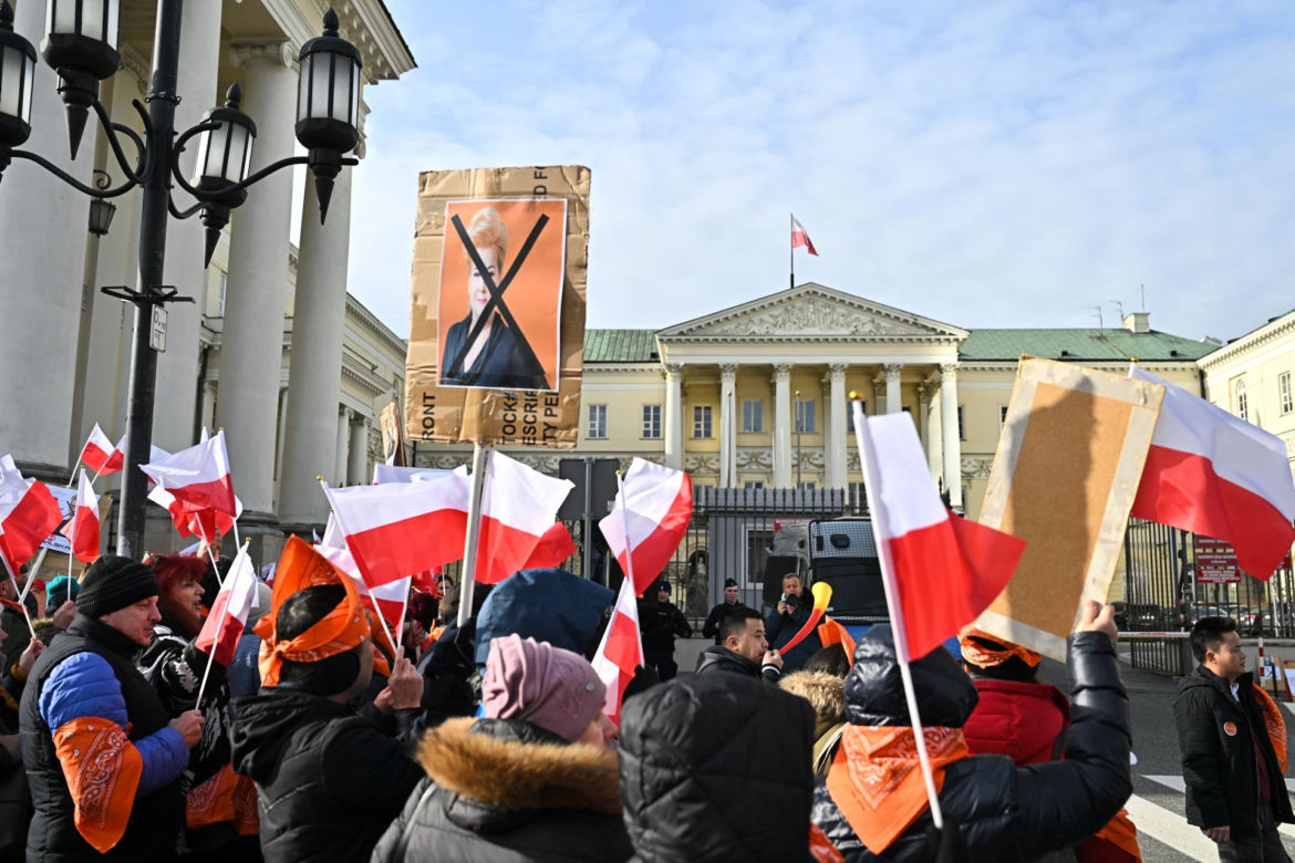 "Nasza sytuacja jest krytyczna". Najemcy z Marywilskiej znów protestują