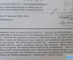 Mieszkał na ulicy. Policjant pomógł mu wrócić do matki, której nie widział od 30 lat