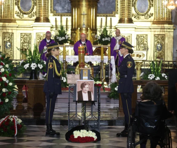 Wzruszający szczegół na pogrzebie Wandy Traczyk-Stawskiej