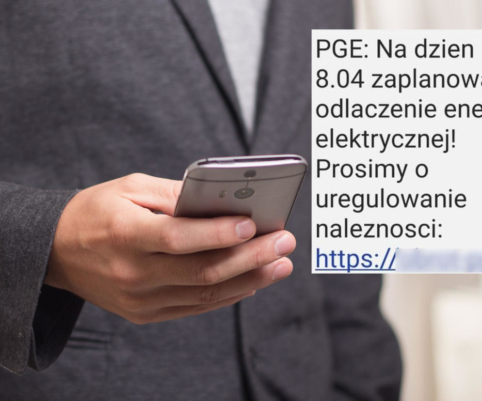 Dał się nabrać na SMS o planowanym odłączeniu prądu