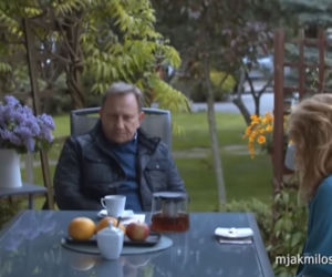 M jak miłość po wakacjach 2020. Krystyna (Dorota Chotecka-Pazura), Staszek Popławski (Sławomir Holland)