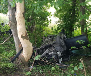 Wypadek w  Boniowicach. 21-latek i 12-latek zostali ciężko ranni