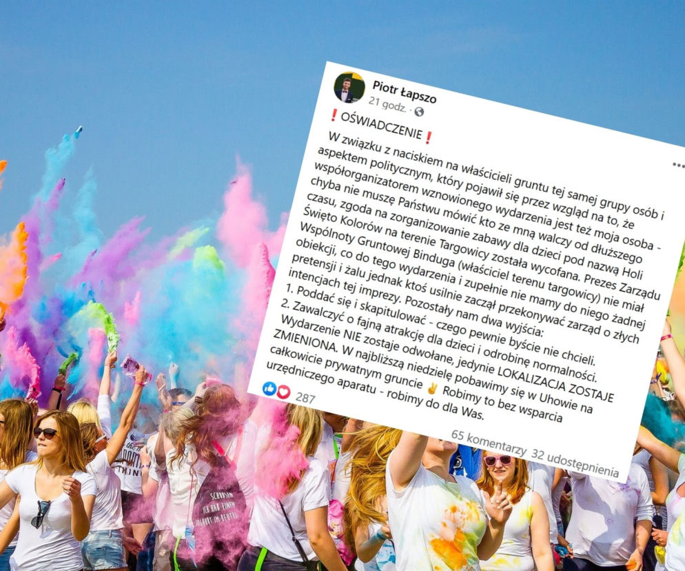 Afera wokół Festiwalu Kolorów w Łapach zyskała ogólnopolski rozgłos