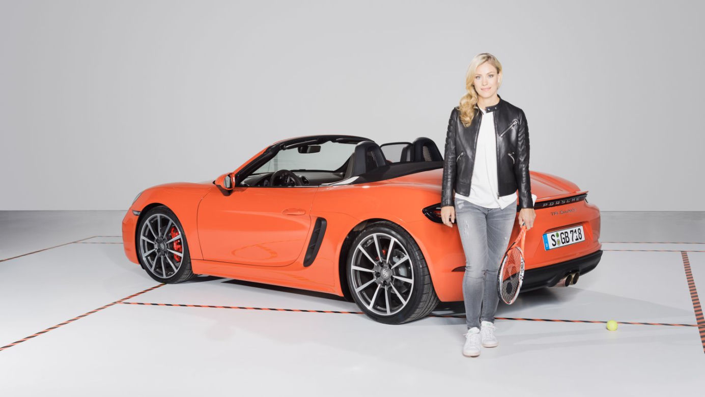 Andżelika Kerber Porsche 718 Boxster S