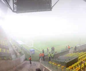 GKS Katowice - Pogoń Szczecin, zdjęcia kibiców i zawodników z meczu 17. kolejki PKO BP Ekstraklasy