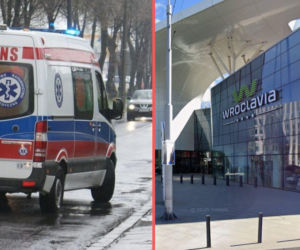 Tragedia w galerii Wroclavia. Nie żyje nastolatek, który spadł z tarasu