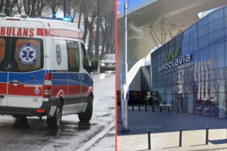 Tragedia w galerii Wroclavia. Nie żyje nastolatek, który spadł z tarasu