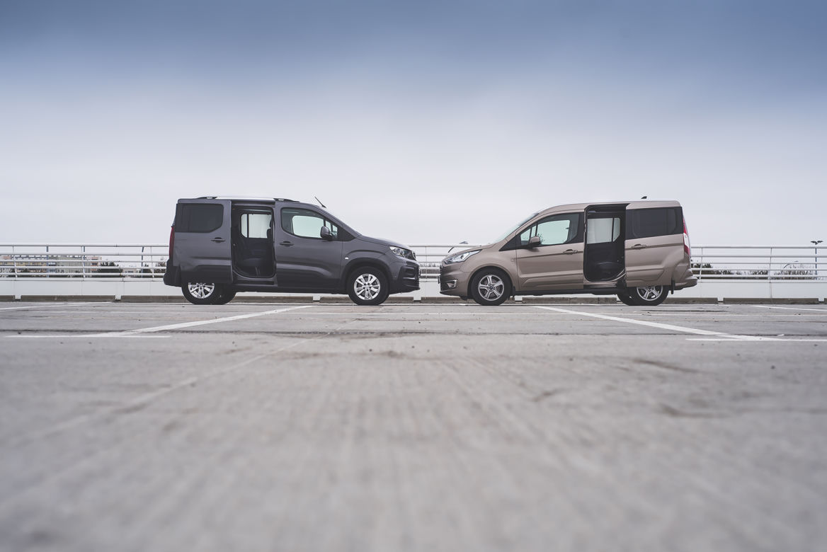 Peugeot Rifter Allure 1.5 D 130 KM MT6 vs. Ford Turneo Connect Titanium 1.5 D 120 KM AT8
