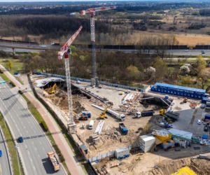 Budowa Mocha Tower w Warszawie