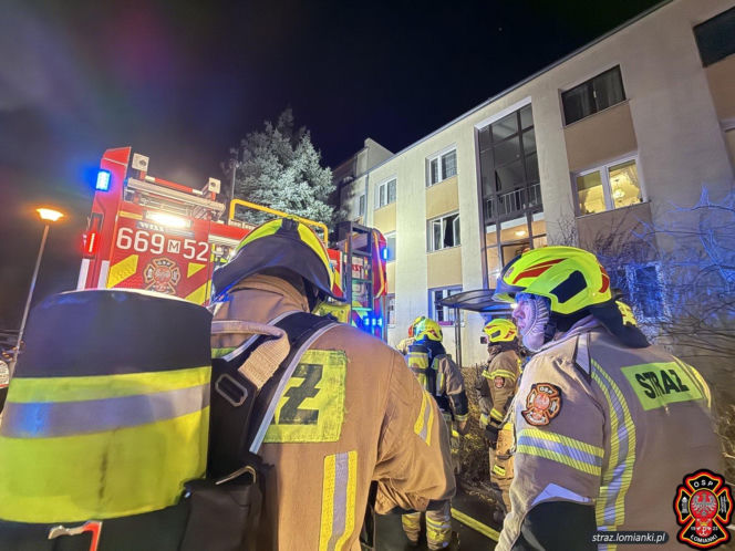 Kolejny tragiczny pożar. Wynieśli ją z mieszkania nieprzytomną. Nie żyje