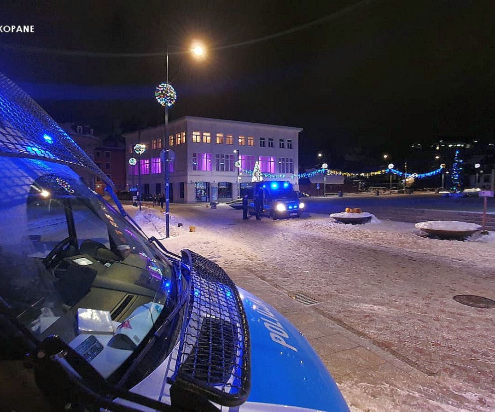Zakopane pełne turystów na Święta. Niektórzy przyjezdni noc spędzili w areszcie