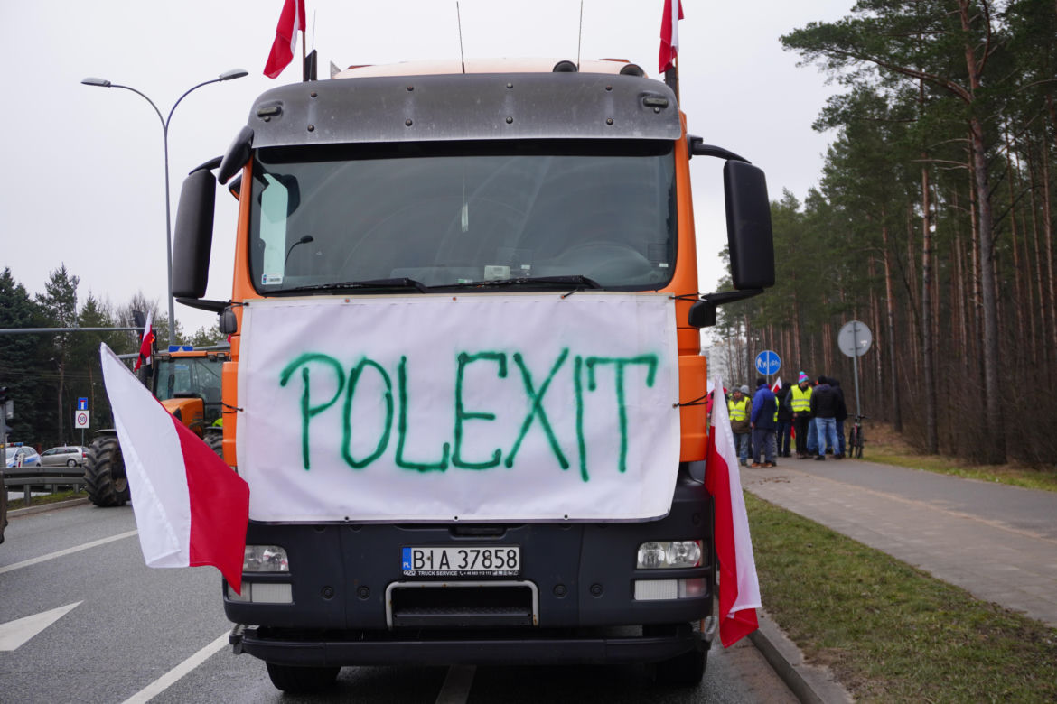 Protest rolników wokół Białegostoku - 20 marca 2024