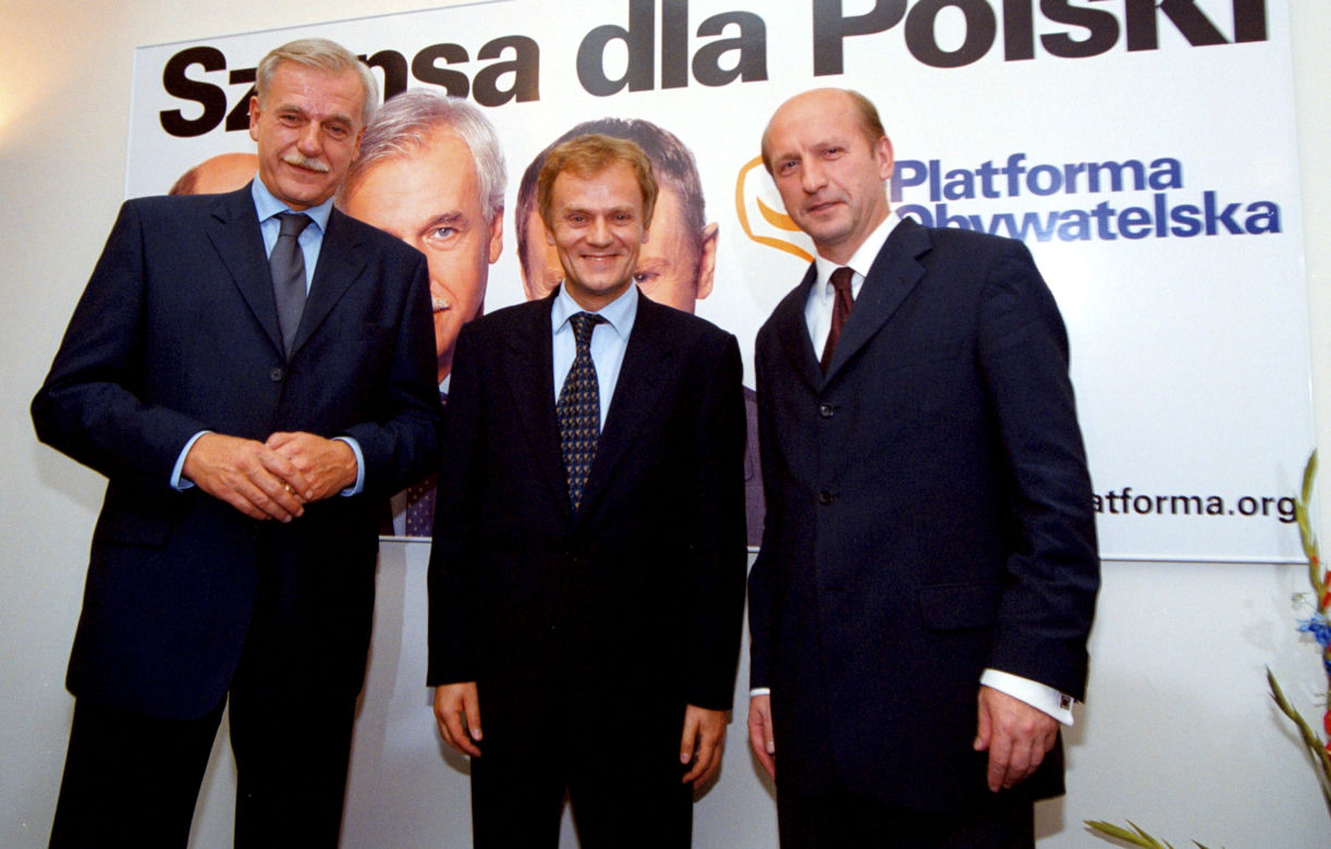 Olechowski, Tusk, Płażyński
