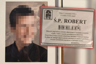 Robert miał tylko 14-lat.  Szkoła żegna tragicznie zmarłego  nastolatka „Odszedł od nas ktoś bliski”
